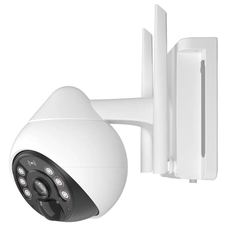 Cámara Exterior con Alarma y Detección de Movimiento