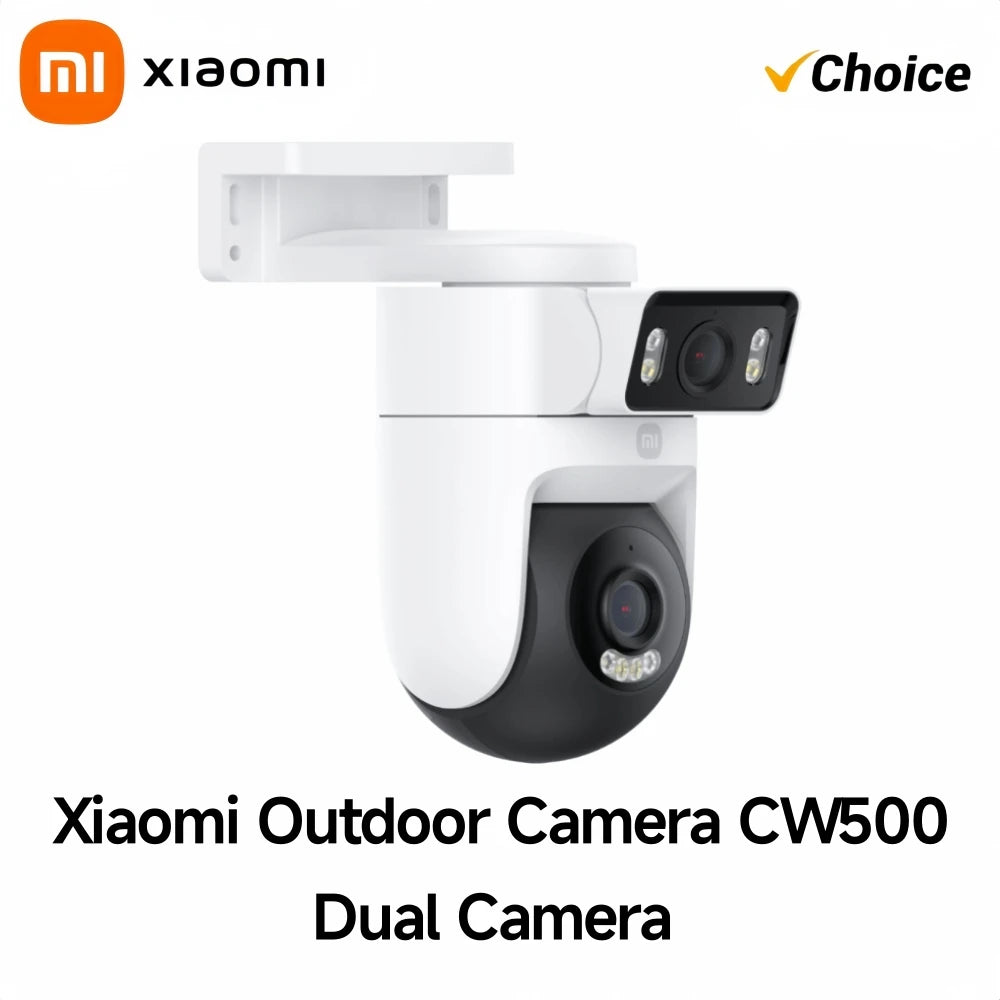 Cámara de Seguridad Exterior Xiaomi Dual 360° con Visión Nocturna a Color
